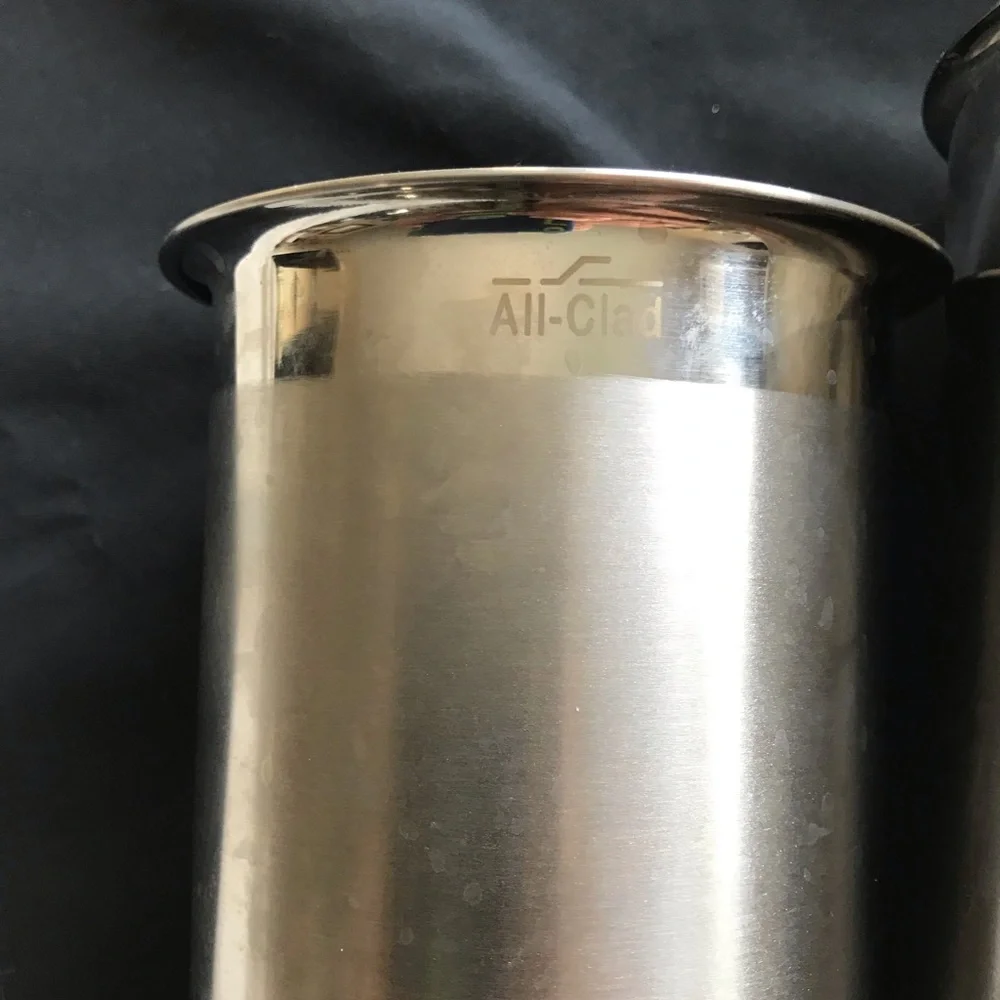 All-Clad Stainless Steel Utensil Canisters Set - Silver